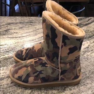 Australian Luxe Collective Camouflage Shearling